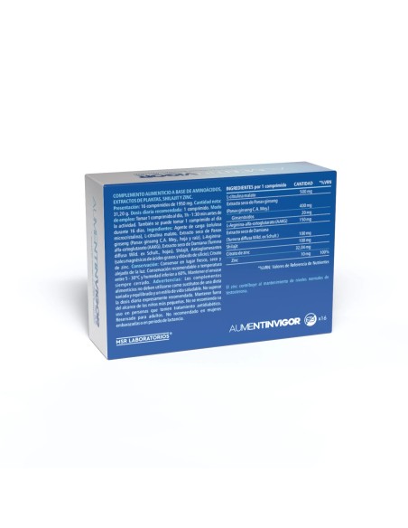 Aumentin Vigor 16 Comprimidos