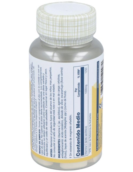 Solaray Small Vit C 1000Mg 30Comp