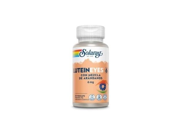 Solaray Lutein Eyes 6 Mg 30 Cáps