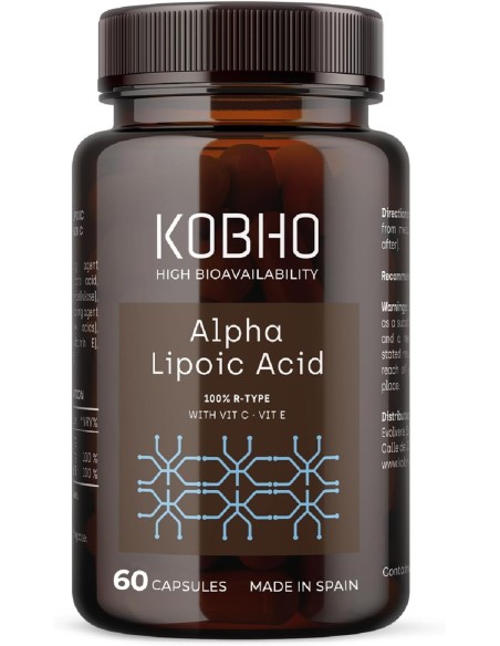 Kobho Acido Alfa-Lipoico 60 Cápsulas