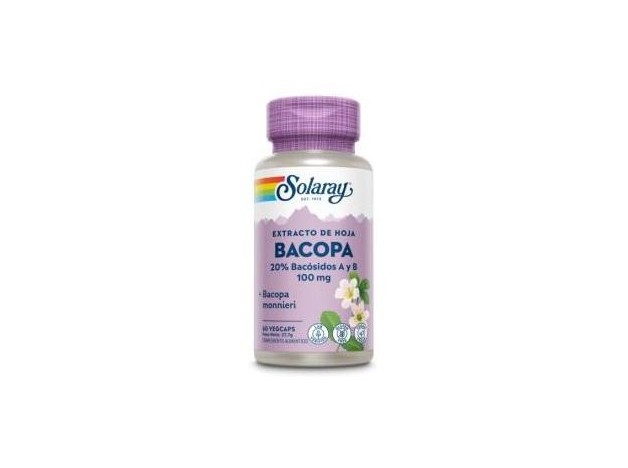 Solaray Bacopa 100Mg 60Cap