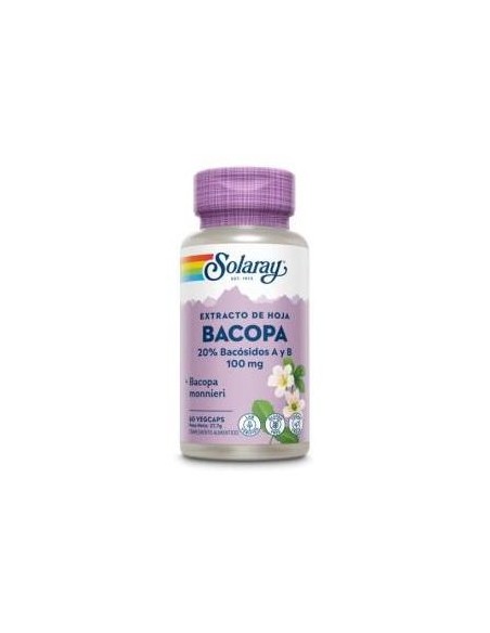 Solaray Bacopa 100Mg 60Cap