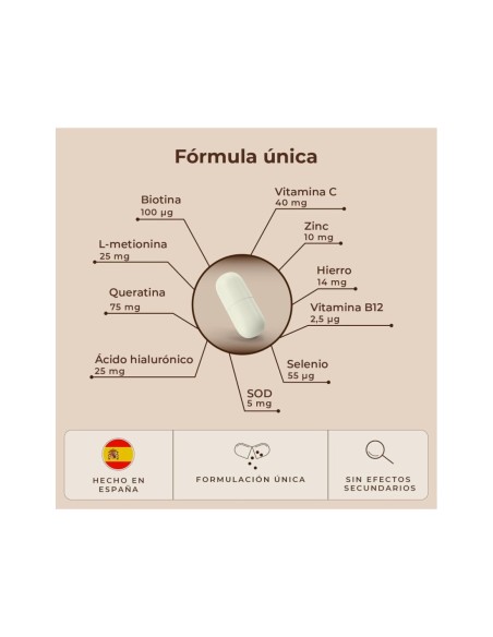 Kobho Hair & Nail Booster 60 Cápsulas