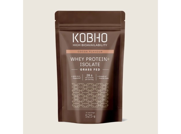 Kobho Proteína Whey Aislada Cacao 525 gr