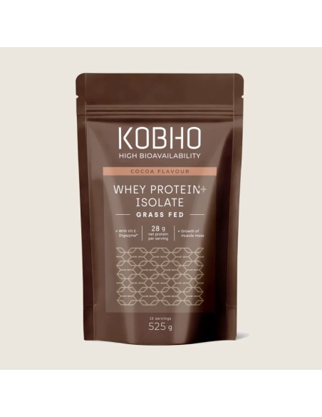 Kobho Proteína Whey Aislada Cacao 525 gr