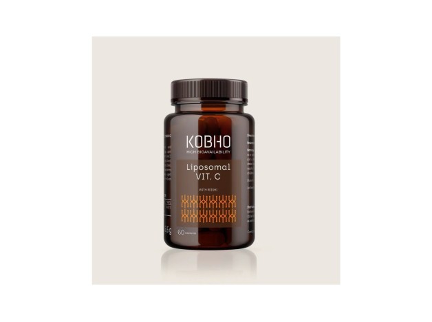 Kobho Vitamina C + Reishi 60 Cápsulas
