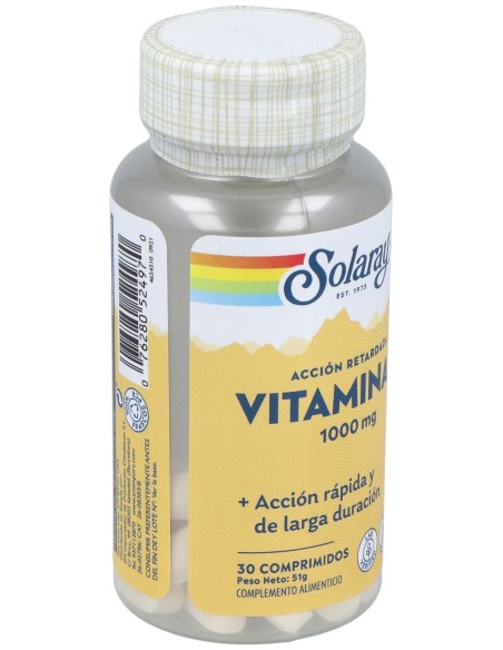 Solaray Small Vit C 1000Mg 30Comp