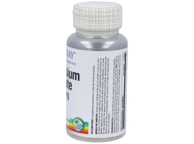 Solaray Citrato De Potasio 60Caps