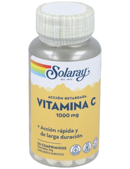 Solaray Small Vit C 1000Mg 30Comp