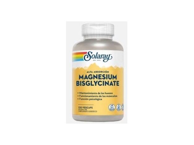 Solaray Magnesium Bisglycinate 120Caps