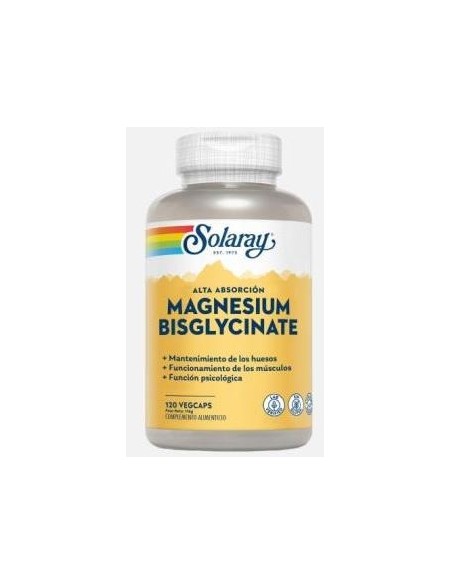 Solaray Magnesium Bisglycinate 120Caps
