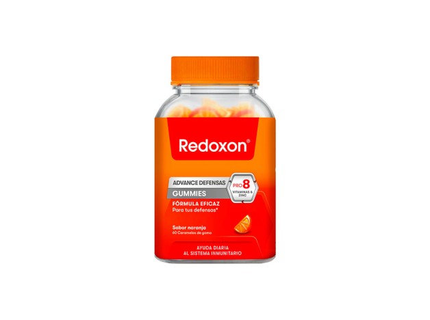 Redoxon Advance Defensas Sabor Naranja 60 Gummies