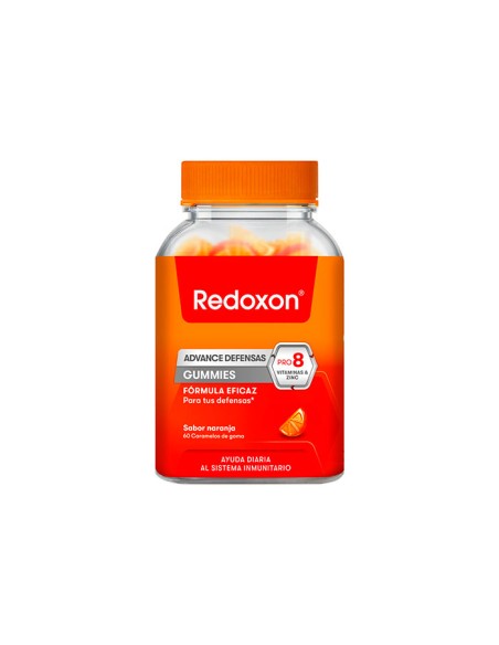 Redoxon Advance Defensas Sabor Naranja 60 Gummies