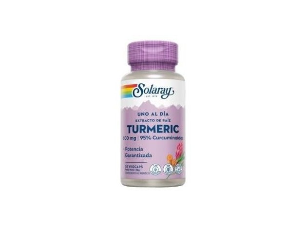 Solaray Turmeric 30Cáps