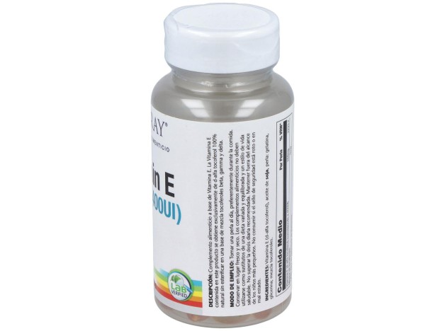 Vit. E (100% D-Alfa Tocoferoles) 50Perlas