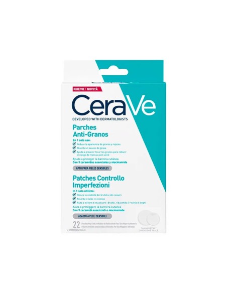 Cerave Parches Control Imperfeccioes 22 unidades
