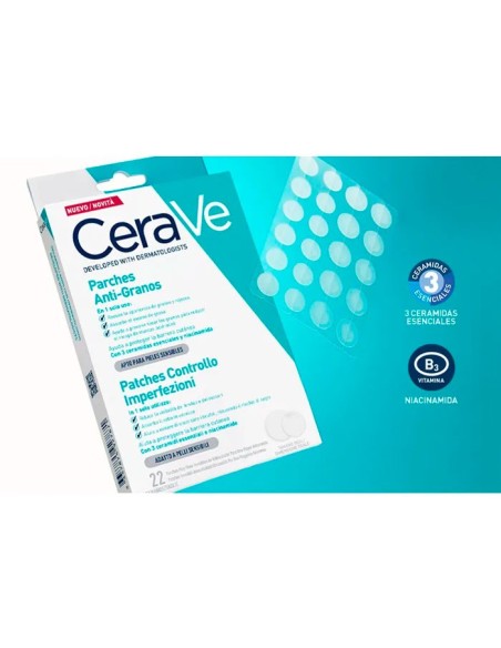 Cerave Parches Control Imperfeccioes 22 unidades