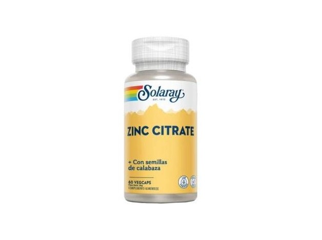 Zinc 25Mg+Semilla De Calabaza 50Mg 60Vcap.