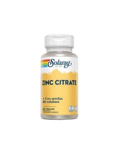 Zinc 25Mg+Semilla De Calabaza 50Mg 60Vcap.