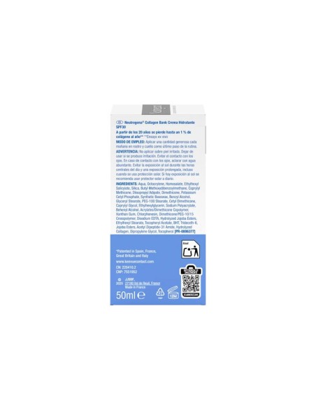 Neutrogena Collagen Bank Crema SPF 30 50 ml