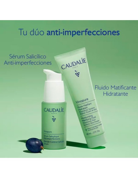 Caudalie Vinopure Fluido Matificante Hidratante 60 ml