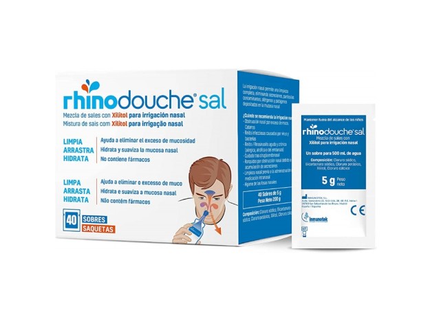 Sinusal Sales Limpieza Nasal Xl 40