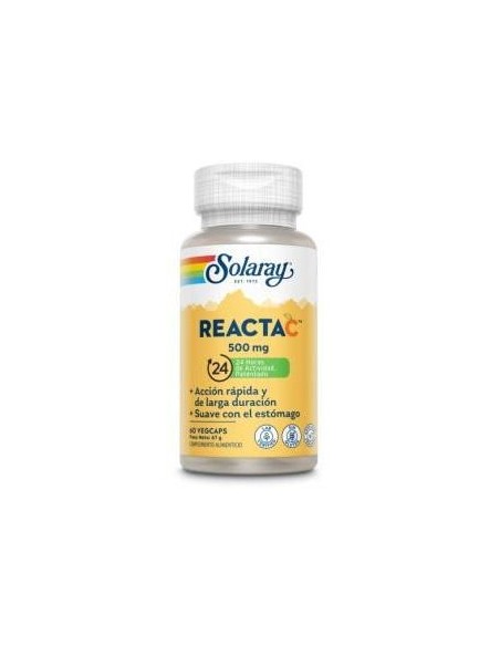 Reacta-C 500Mg. (Ester C) 60Cap.