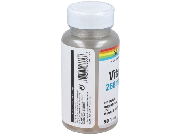 Vit. E (100% D-Alfa Tocoferoles) 50Perlas
