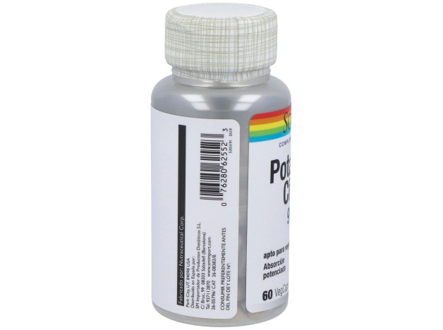 Solaray Citrato De Potasio 60Caps