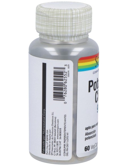 Solaray Citrato De Potasio 60Caps