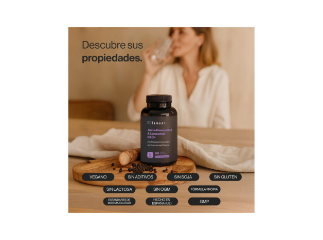 Zenement Trans-Resveratrol 90 Cápsulas