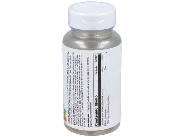 Vit. E (100% D-Alfa Tocoferoles) 50Perlas