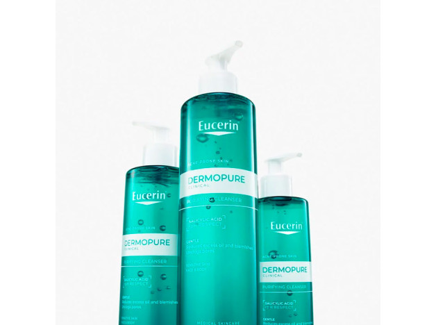 Eucerin Dermopure Oil Control Gel Limpiador 400 ml
