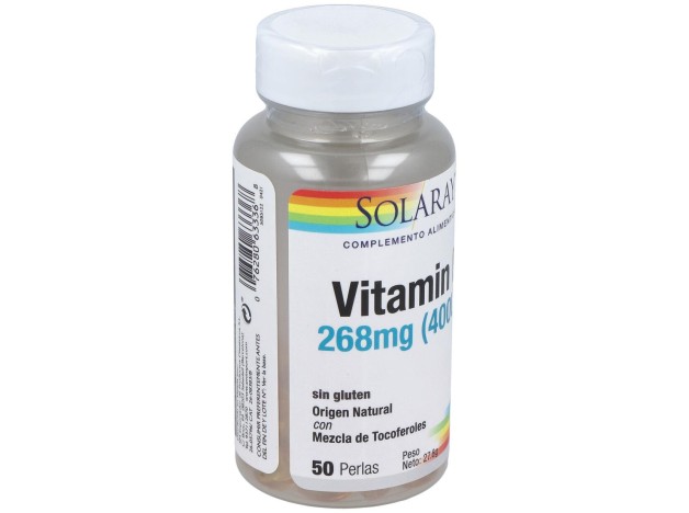 Vit. E (100% D-Alfa Tocoferoles) 50Perlas
