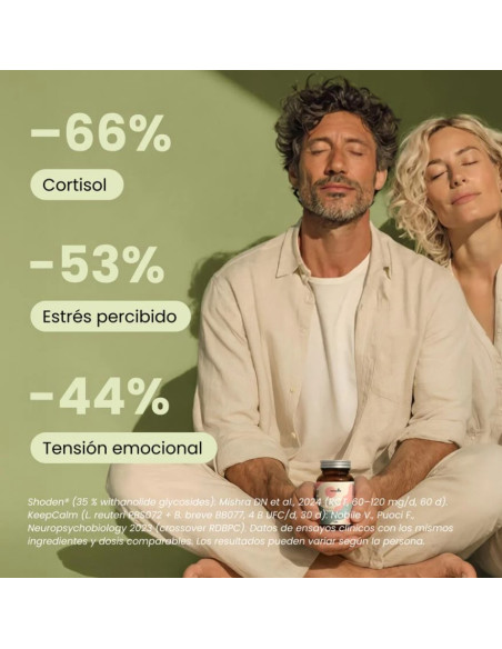 Naturadika Rilaxan Stress 2x60 Cápsulas ¡Duplo!