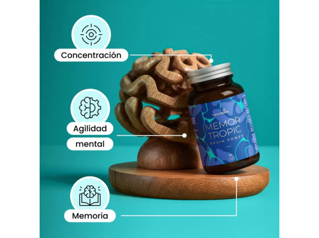 Naturadika Memor Tropic 2x60 Cápsulas ¡Duplo!