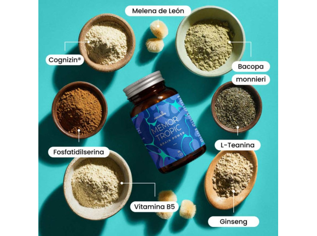 Naturadika Memor Tropic 2x60 Cápsulas ¡Duplo!