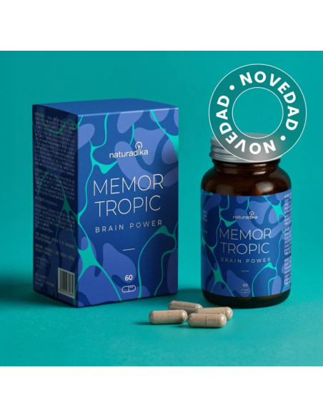Naturadika Memor Tropic 2x60 Cápsulas ¡Duplo!