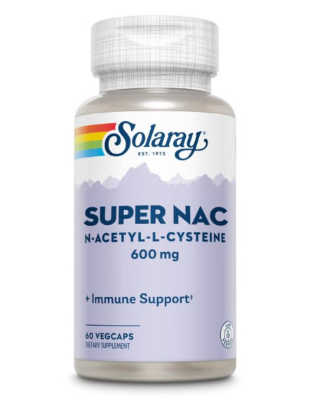 Solaray Super Nac N-Acetilcisteina 600 MG 60 VEGICAPS
