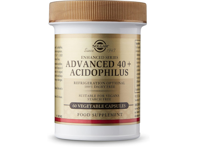 Solgar Advance 40+ Acidophilus 120 Cápsulas