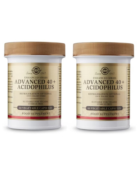 Solgar Advance 40+ Acidophilus 120 Cápsulas