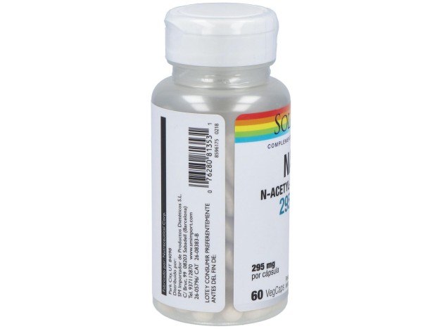 Solaray Nac 295Mg 60Caps