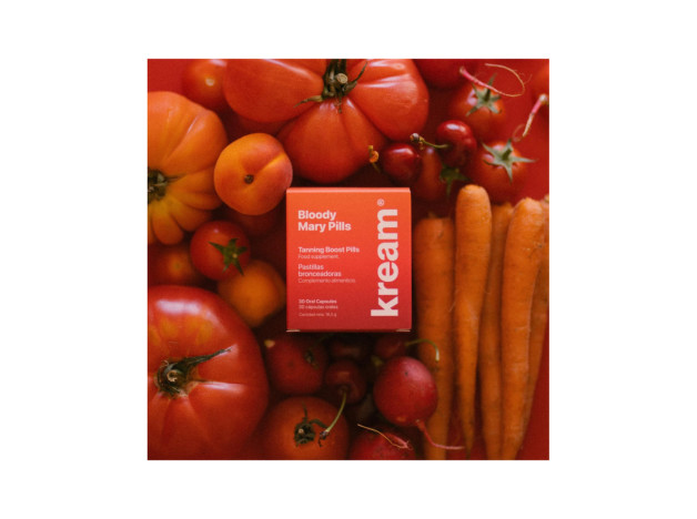 Kream Bloody Mary Pills Bronceadoras 30 Cápsulas