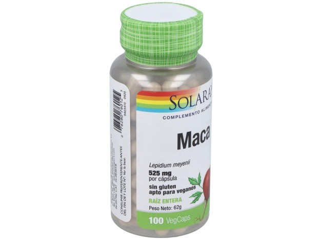 Solaray Maca 525Mg 100Cáps