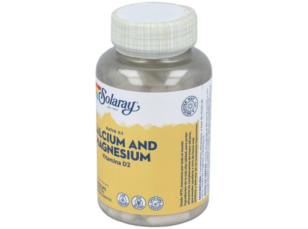 Solaray Calcium And Magnesium 90Cáps