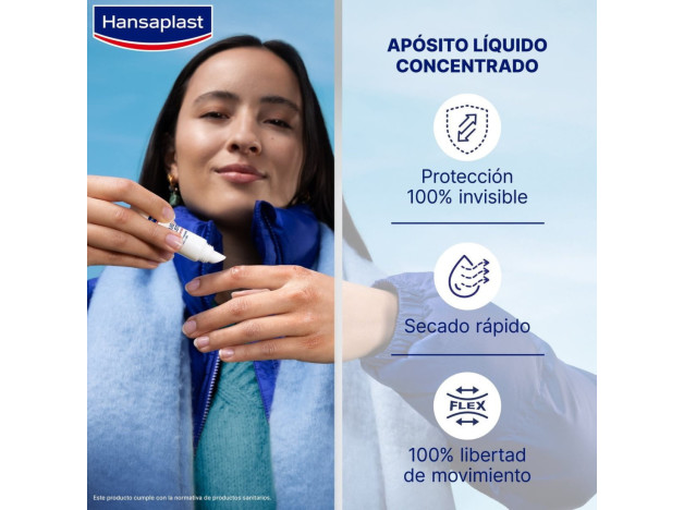 Hansaplast Apósito Líquido Concentrado Tubo 10 ml