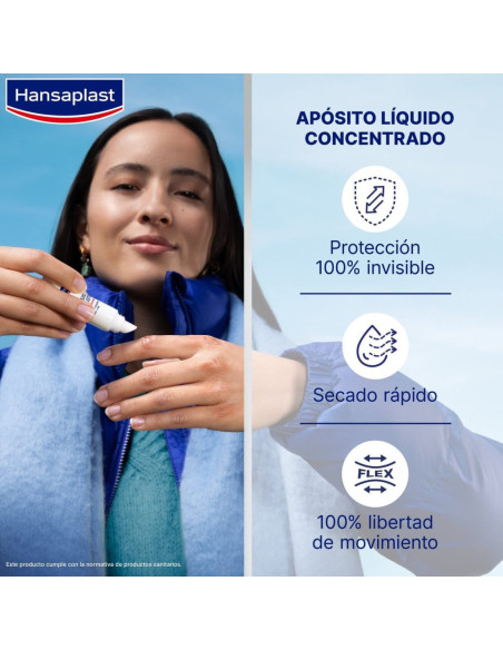 Hansaplast Apósito Líquido Concentrado Tubo 10 ml