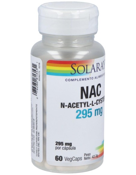 Solaray Nac 295Mg 60Caps