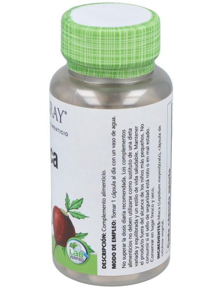 Solaray Maca 525Mg 100Cáps
