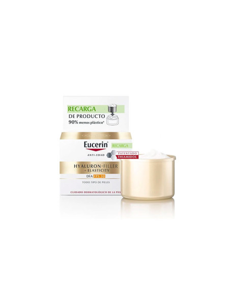 Eucerin Hyaluron-filler + Elasticity Día Fps30 50 ml + Recarga